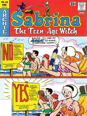 cover image of Sabrina the Teenage Witch (1971), Issue 40